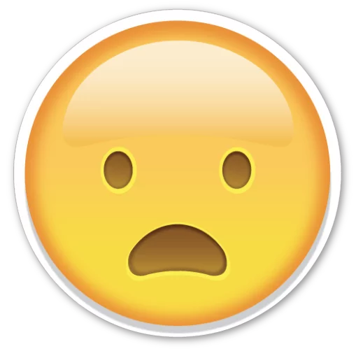 😦 Стикер «Emoji V1.0» для Telegram