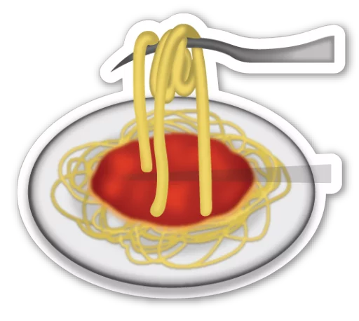 🍝 Стикер «Emoji V3.2» для Telegram
