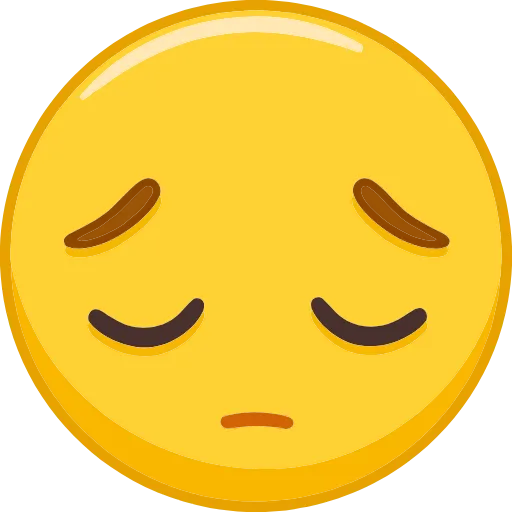 😔 Эмодзи «Emoji-стикеры» для Telegram