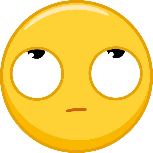 🙄 Эмодзи «Emoji-стикеры» для Telegram