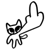 🖕 Эмодзи «MeowMeowMeow» для Telegram