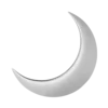 🌙 Эмодзи «Black and white» для Telegram