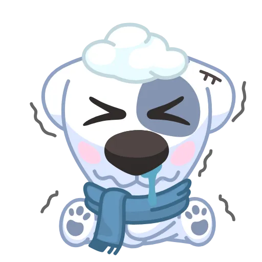🤒 Эмодзи «Spotty and persik» для Telegram