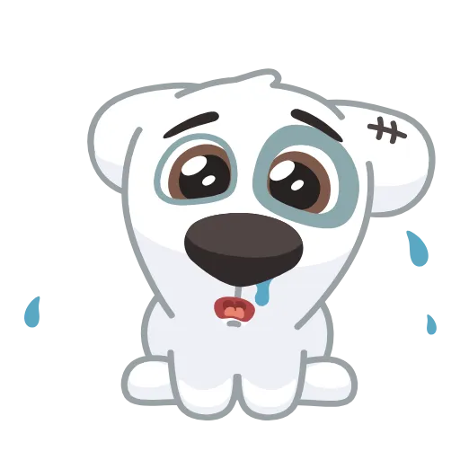 🤒 Эмодзи «Spotty and persik» для Telegram
