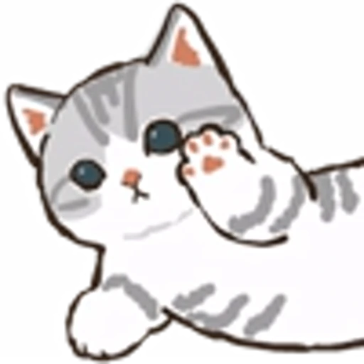 ❤️ Эмодзи «Милые котята» для Telegram