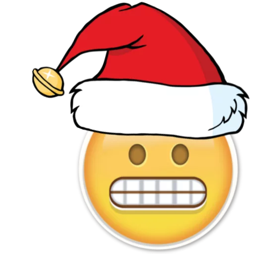 😬 Стикер «Emoji Christmas ~» для Telegram