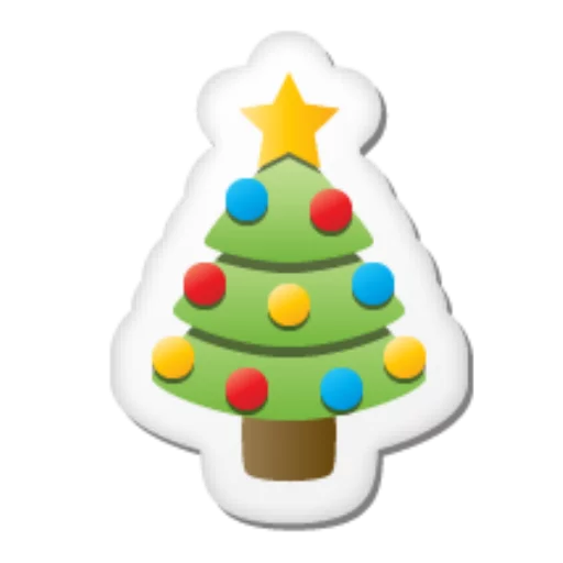 🎄 Стикер «Emoji Christmas ~» для Telegram