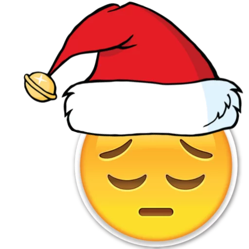 😔 Стикер «Emoji Christmas ~» для Telegram
