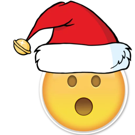 😮 Стикер «Emoji Christmas ~» для Telegram