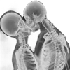 👩‍❤️‍💋‍👨 Эмодзи «Dark Gothic3» для Telegram