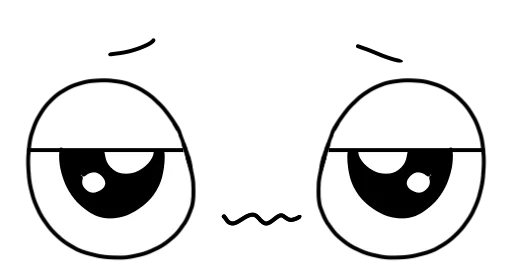 😶 Стикер «Emoji Desu» для Telegram