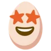 🤩 Эмодзи «🙄 Egg - эмоджи яичко» для Telegram