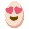 😍 Эмодзи «🙄 Egg - эмоджи яичко» для Telegram