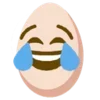 😂 Эмодзи «🙄 Egg - эмоджи яичко» для Telegram