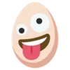 🤪 Эмодзи «🙄 Egg - эмоджи яичко» для Telegram