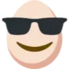 😎 Эмодзи «🙄 Egg - эмоджи яичко» для Telegram