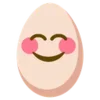 ☺️ Эмодзи «🙄 Egg - эмоджи яичко» для Telegram