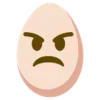 😡 Эмодзи «🙄 Egg - эмоджи яичко» для Telegram
