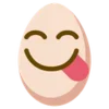 😋 Эмодзи «🙄 Egg - эмоджи яичко» для Telegram