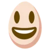 Эмодзи 🙄 Egg - эмоджи яичко для Telegram — скачать