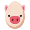 🐷 Эмодзи «🙄 Egg - эмоджи яичко» для Telegram