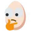 🫤 Эмодзи «🙄 Egg - эмоджи яичко» для Telegram