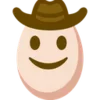 🤠 Эмодзи «🙄 Egg - эмоджи яичко» для Telegram