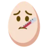 🤒 Эмодзи «🙄 Egg - эмоджи яичко» для Telegram
