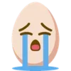 😭 Эмодзи «🙄 Egg - эмоджи яичко» для Telegram