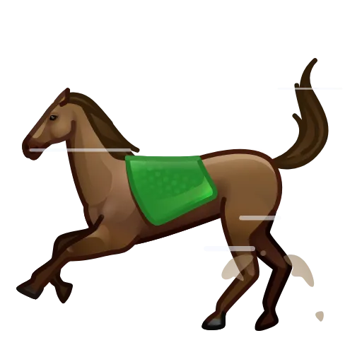 🐎 Эмодзи «Адаптивные рандом эмодзи для фона» для Telegram