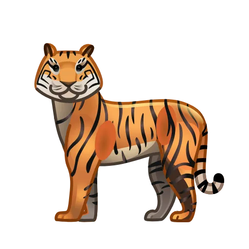 🐅 Эмодзи «Адаптивные рандом эмодзи для фона» для Telegram