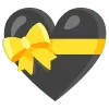 💝 Эмодзи «🌼 black emoji - чёрные эмодзи» для Telegram