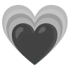 💗 Эмодзи «🌼 black emoji - чёрные эмодзи» для Telegram