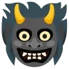 👹 Эмодзи «🌼 black emoji - чёрные эмодзи» для Telegram