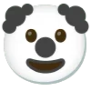 🤡 Эмодзи «🌼 black emoji - чёрные эмодзи» для Telegram