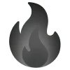 🔥 Эмодзи «🌼 black emoji - чёрные эмодзи» для Telegram
