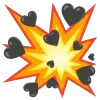 💥 Эмодзи «🌼 black emoji - чёрные эмодзи» для Telegram