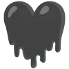 🫠 Эмодзи «🌼 black emoji - чёрные эмодзи» для Telegram