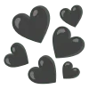 🖤 Эмодзи «🌼 black emoji - чёрные эмодзи» для Telegram