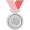 🥈 Эмодзи «brain» для Telegram
