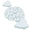 🌫 Эмодзи «brain» для Telegram