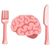 🍽 Эмодзи «brain» для Telegram