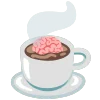 ☕️ Эмодзи «brain» для Telegram