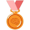 🥉 Эмодзи «brain» для Telegram