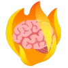 🔥 Эмодзи «brain» для Telegram