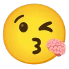 😘 Эмодзи «brain» для Telegram