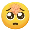 🥺 Эмодзи «brain» для Telegram