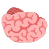 🙃 Эмодзи «brain» для Telegram