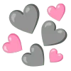🩶 Эмодзи «🤠 Pink - розовые эмодзи» для Telegram