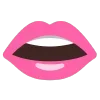 👄 Эмодзи «🤠 Pink - розовые эмодзи» для Telegram